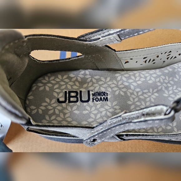 NEW JBU BY JAMBU Daffodil Shoes For Women sz 8  Gunmetal - Picture 5 of 6